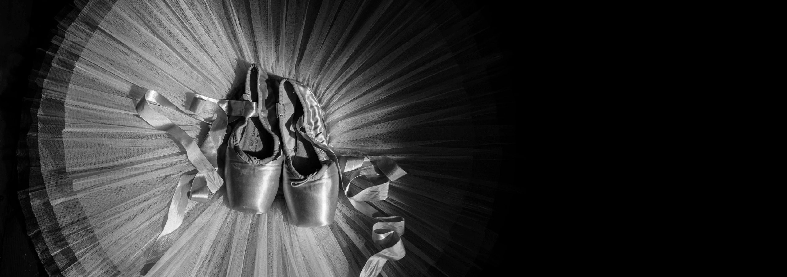 Spitzenschuhe und Tutu